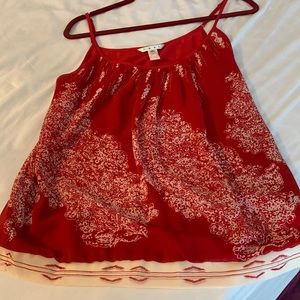 Cabi adjustable spaghetti strap tank in medium